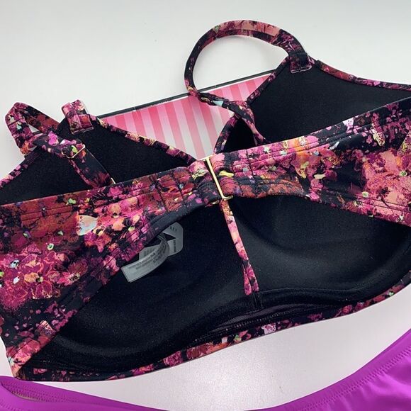 36DD/XLarge ViCTORIA SECRET SWIMSUIT 2 PC bikini New - Picture 6 of 7